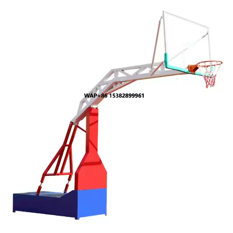Basketball Hoop - Portable Adjustable Basketball Hoop with Tempered