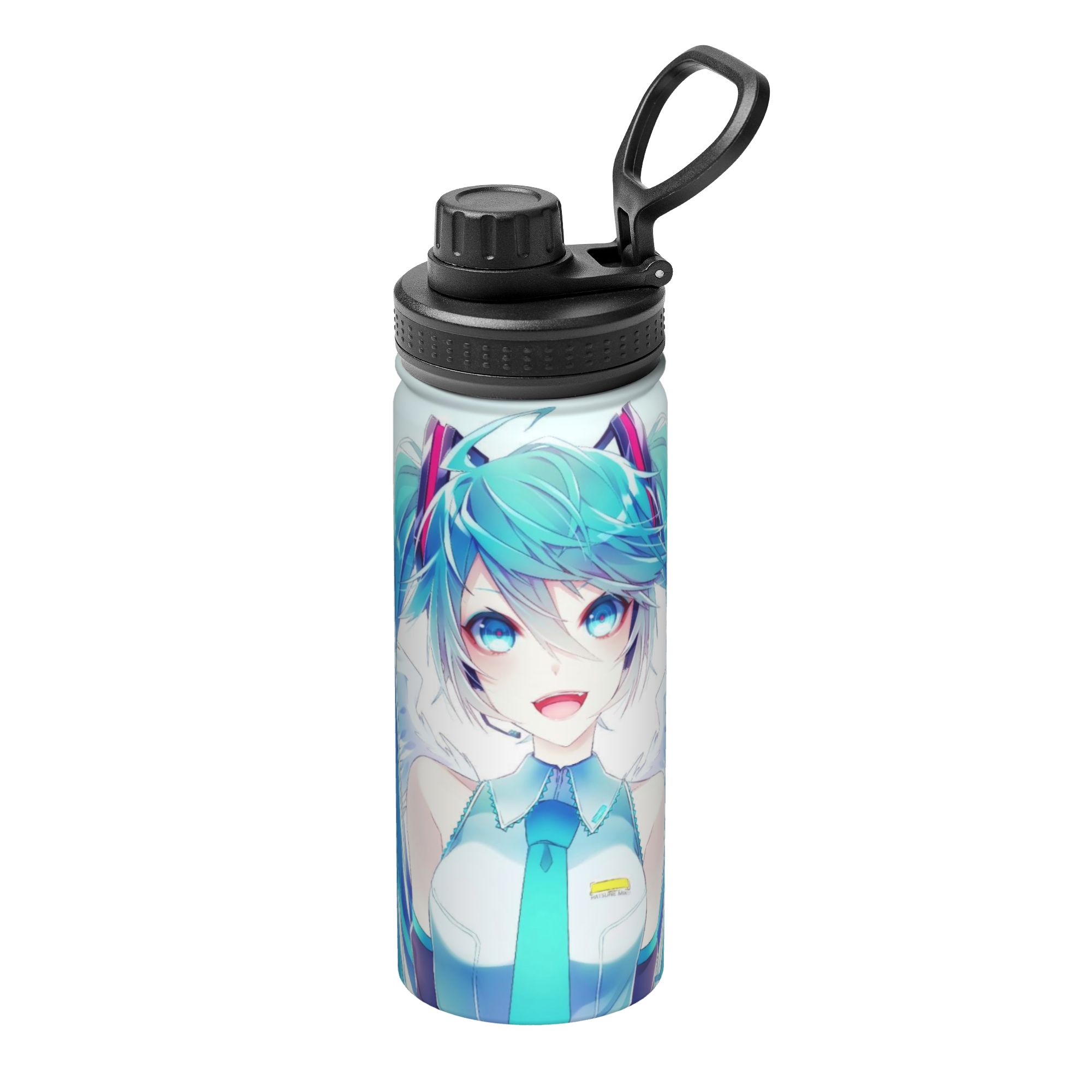 Sports Water Bottle Insulated - Anime Hatsunes Mikus 18OZ Sports Insulated