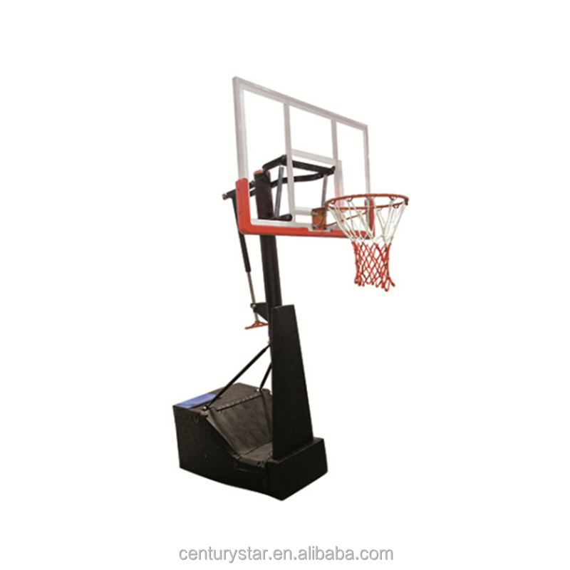 Basketball Hoop - High Quality Tempered Glass Backboard In-Ground