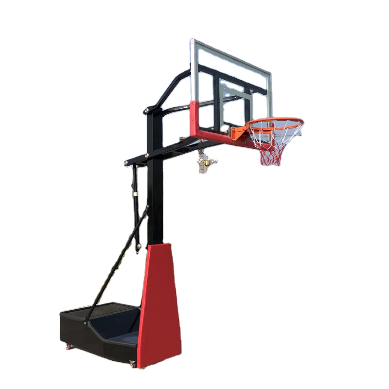 Basketball Hoop - Movable Basketball Stand with Height Adjustable