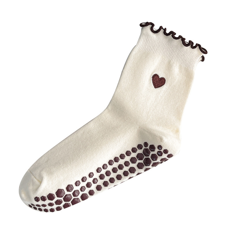 Yoga Socks Women Cotton Heart  - Yoga Mat ulasan dan harga
