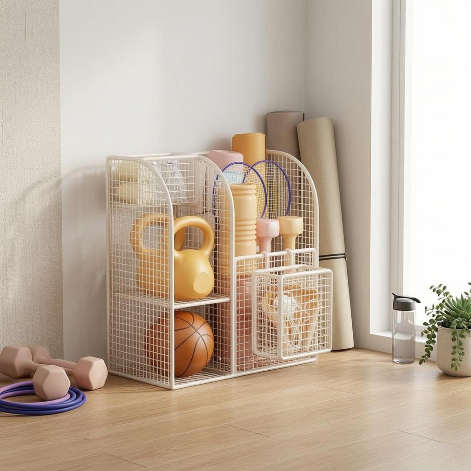 Compact Iron Wire Rack for Exe - Yoga Mat ulasan dan harga