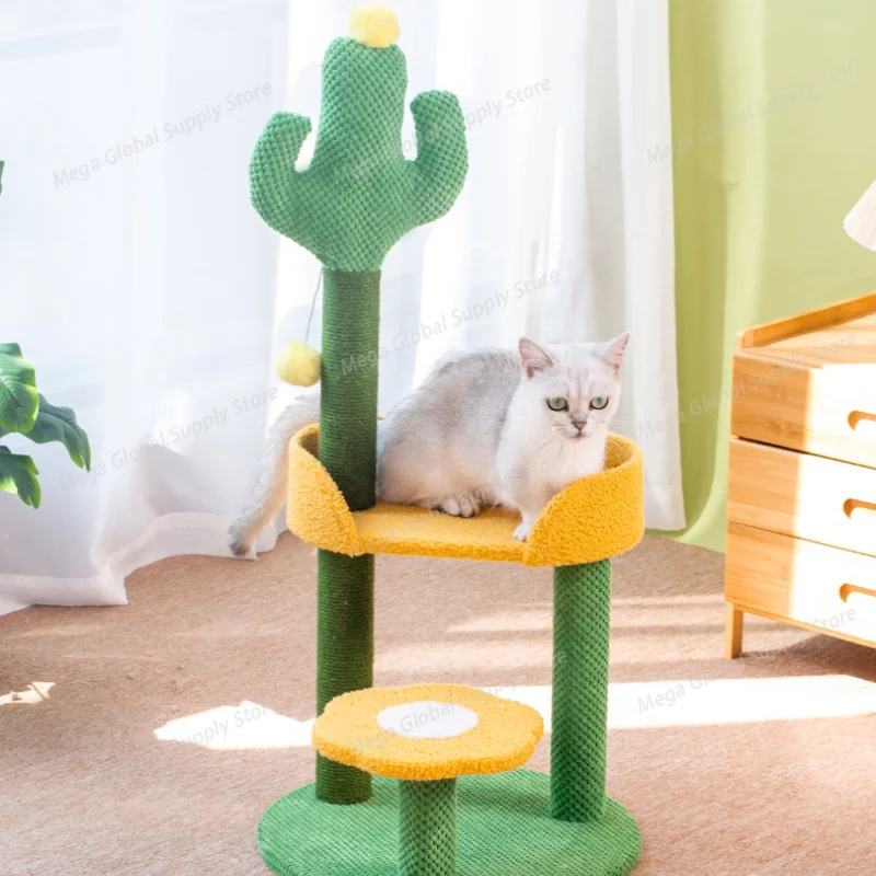 Sisal Rope Cactus Cat Climbing - Jump Rope ulasan dan harga