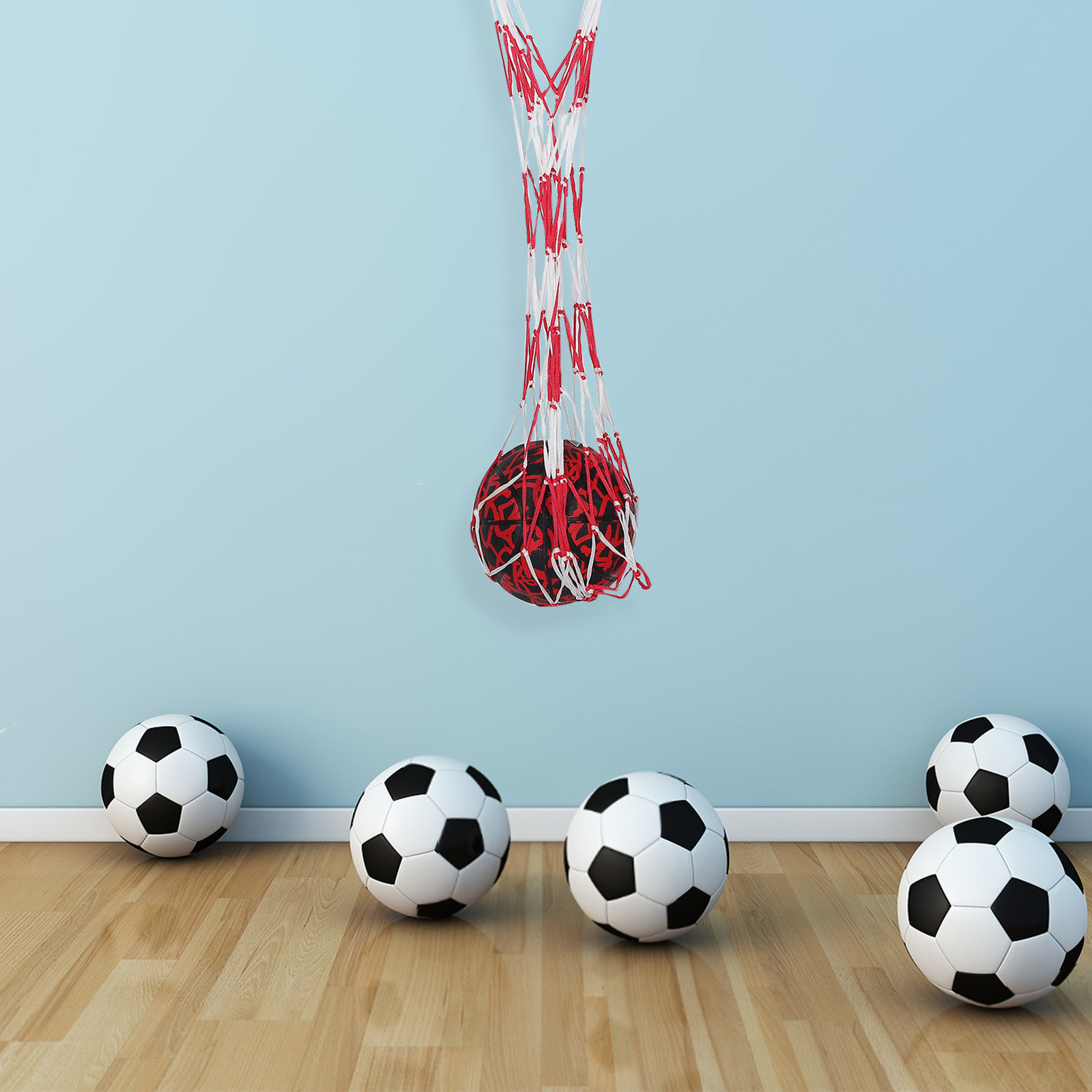 Portable Mesh Sports Ball Bag  - Gym Ball ulasan dan harga