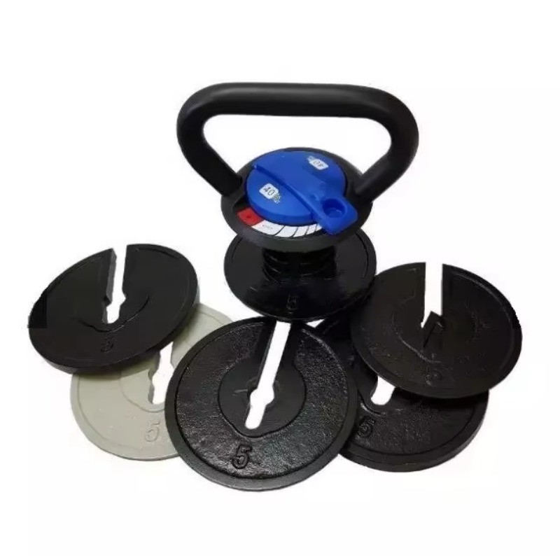 DUTRIEUXAdjustable Round Chrom - Dumbbell Set ulasan dan harga