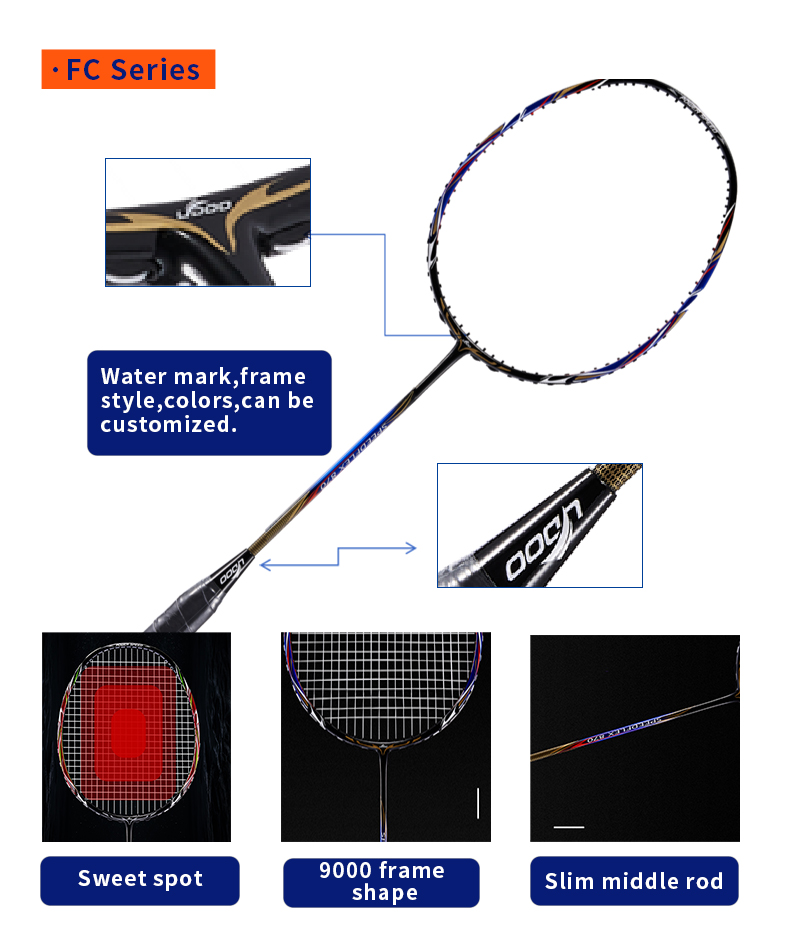 G5 grip Carbon fiber material  - Badminton Racket ulasan dan harga