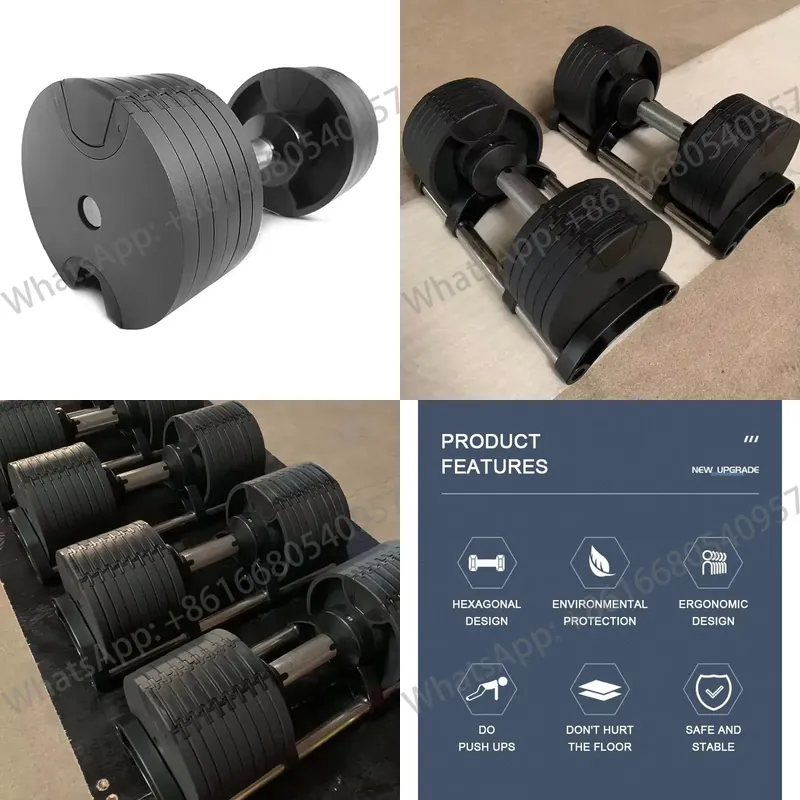 2.5-80KG Weights Dumbbells Set - Dumbbell Set ulasan dan harga