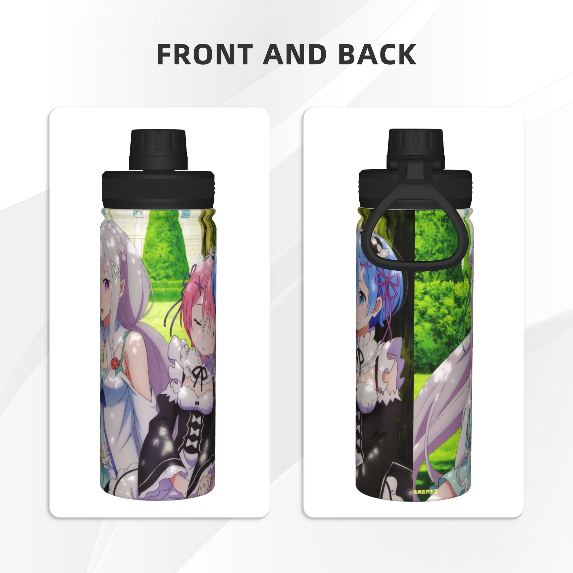 Anime R-Re Zero 18OZ Sports In - Sports Water Bottle Insulated ulasan dan harga