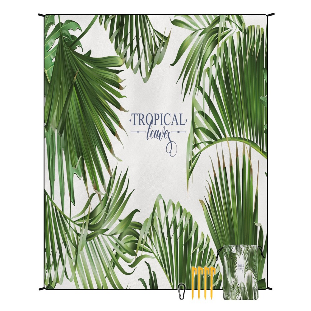 Palm Tree Beach Towel 71x86.6i - Yoga Mat ulasan dan harga
