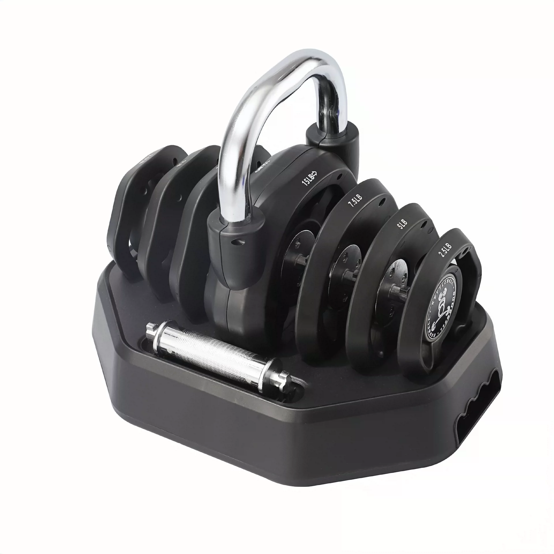 Custom 3-in-1 Adjustable Dumbb - Dumbbell Set ulasan dan harga